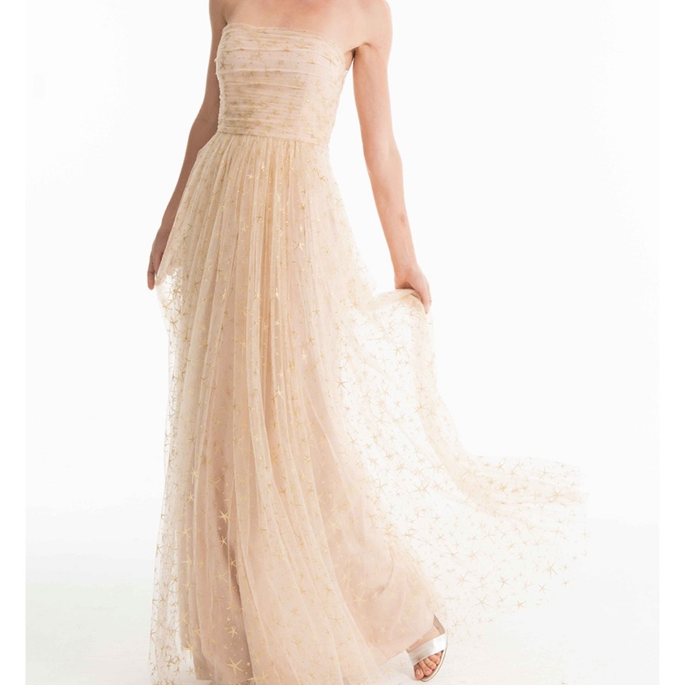 Joanna August | Anthropologie BHLDN | Brenda Star Tulle | stunning gown size 8